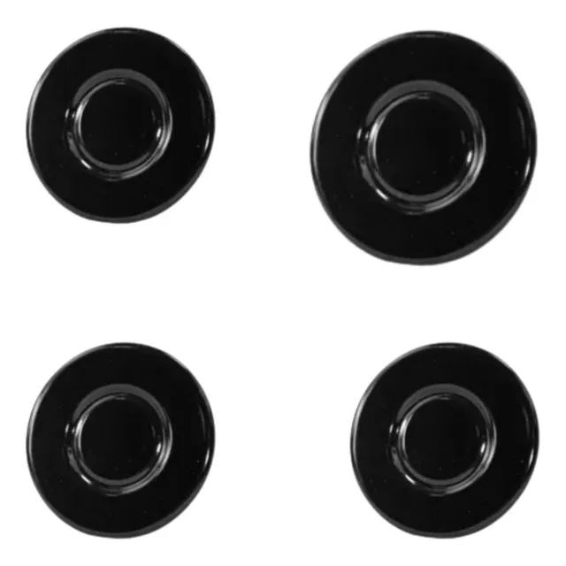 Kit 4 Espalhadores Tampas Peças Cooktop Fogatti 4 Bocas V400