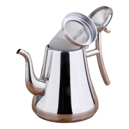 Tetera Infusor Acero Inoxidable Para Té Y Infusiones 1 Litro - Bazuca