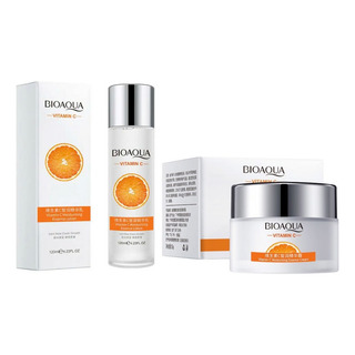 Kit De Serum + Crema Facial Hidratante Vitamina C Reparadora Kit De Serum + Crema Facial Hidratante Vitamina C Reparadora