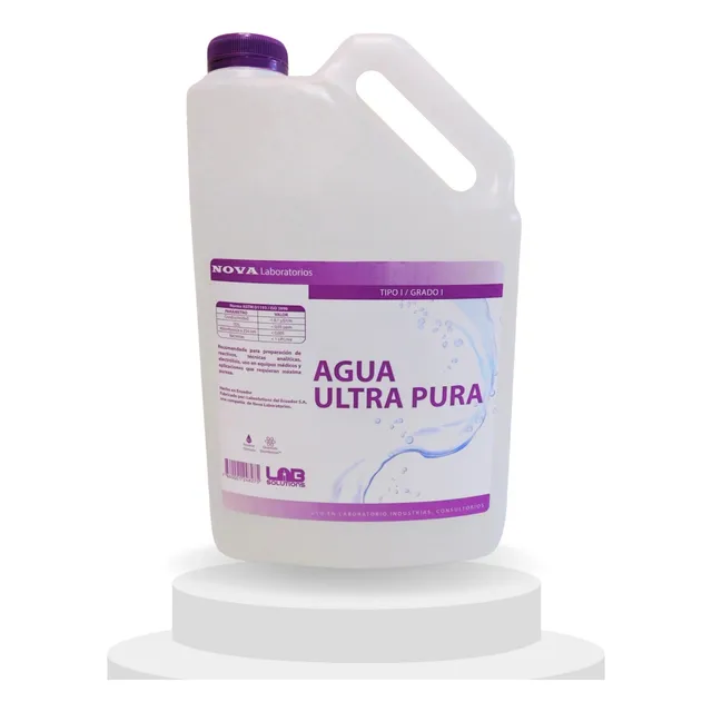 Agua Ultra Pura, Bidestilada, Laboratorios, Equipos Médicos