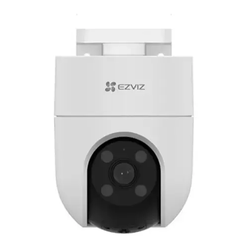 Ezviz H8C 1080P Cámara de Seguridad Wifi 2MP Full HD PT 360° Exterior, Color Blanco | Cuotas sin interés