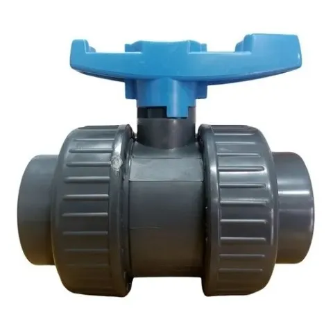 Llave De Paso Doble Unión Pvc Pavco Euro 2 Pulgadas