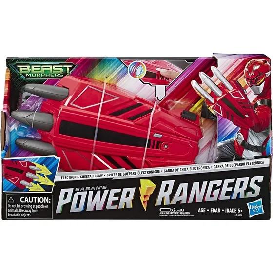 Power Rangers Beast Morphers - Garra Electrónica De Guepardo