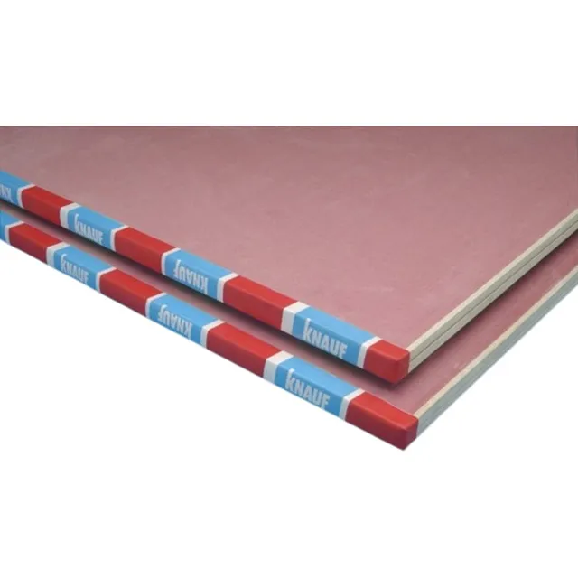 Placa De Yeso Knauf Ignifuga Roja Cortafuego 15mm Mederwil