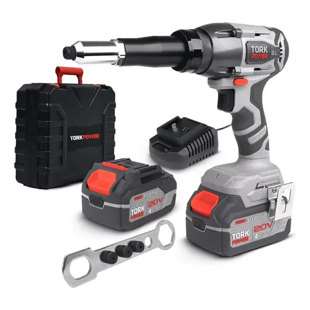 Rebitador Bateria Profissional 20v Sem Fio 26mm Super Tork Quantidade De Bicos 294