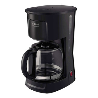 Cafetera T-fal Cm1408mx Semi Automática Negra De Goteo 120v Cafetera T-fal Cm1408mx Semi Automática Negra De Goteo 120v
