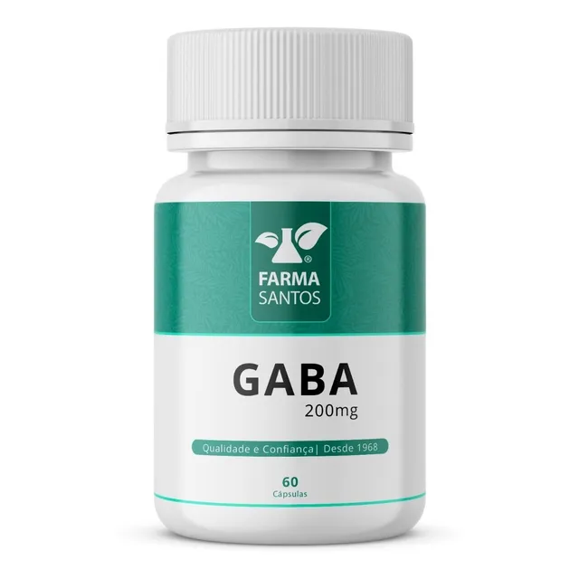 Gaba 200mg 60 Cápsulas Noite Mais Tranquila 