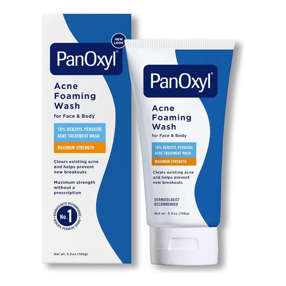 Panoxyl 10% Limpiador Facial Para Acné Peróxido De Benzoílo 156Gr