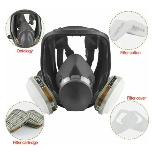 Mascara 6800 Completa 3m + Filtros 6003 + 501 + 5n11 M - L