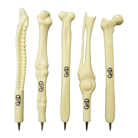 Set X 5 De Lapiceros Huesos Gmd