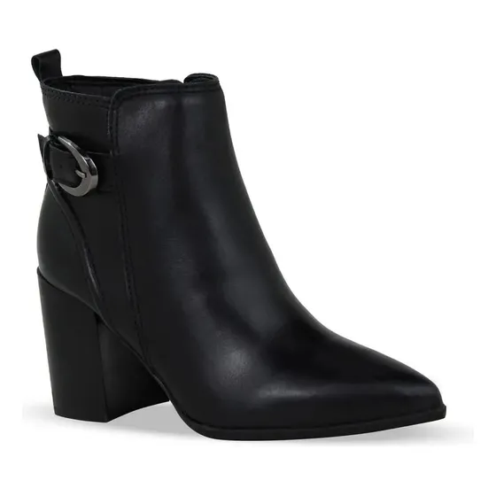Bota En Cuero Bottero Hebilla Napoli Casual Confort Invierno