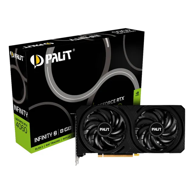 Tarjeta Video Palit Geforce Rtx 4060 Infinity 8g Gddr6 Dlss3