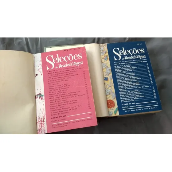 Seleções Reader's Digest Do Ano 1973 Completa  Encadernada