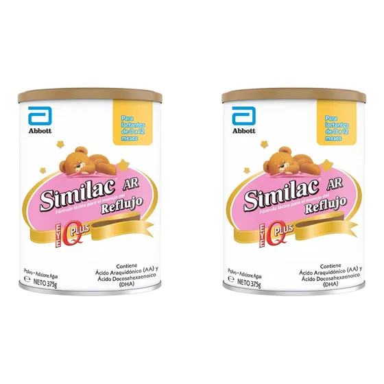 Abbott Similac Ar 2 Tarros X 375g C/u
