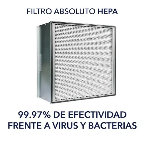 Filtro Absoluto24 X24 X12  En 99.97% De Eficiencia Quirofano