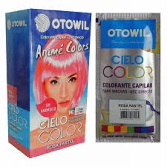 Otowil Tintura Color Fantasía - Cielo Color Rosa Pastel 