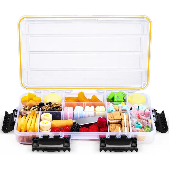 Caja Aperitivo Viaje Impermeable Tapa Que Mantiene Fresco 24