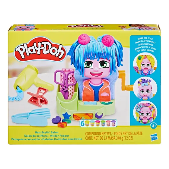 Juguete para masa y plastilina Play-Doh Peluquería Con Estilo de peluquero color multicolor