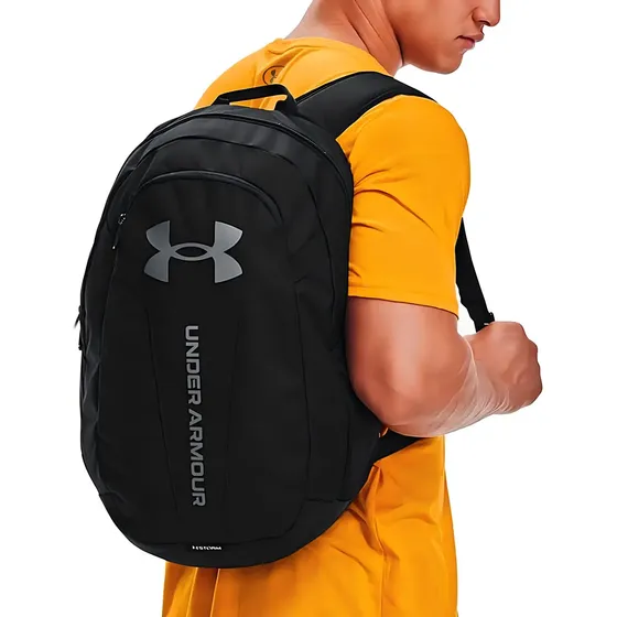 Mochila de entrenamiento unisex Under Armour Hustle Lite, color negro