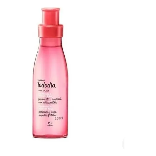 Body Splash Frambuesa Y Pimienta Rosa Natura 200ml