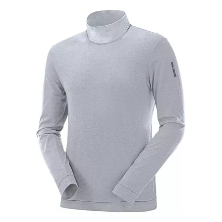 Remera Salomon Hombre - Cotton Turtleneck - Running