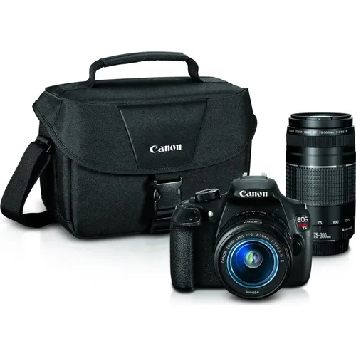 Câmera Canon Eos T7i / 800d Com Lente Ef-s 18-135mm Stm Cor Preto