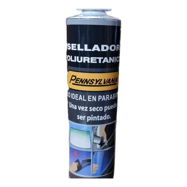 Sellador Uretano Pegamento Parabrisas Carroceria Negro