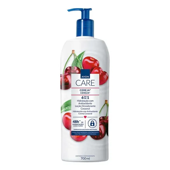 Loção Hidratante Corporal Avon Care Cereja 700ml