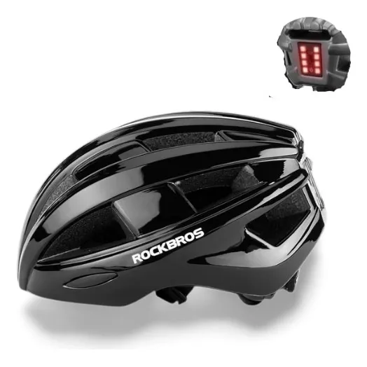 Casco De Bicicleta Rockbros Con Luces