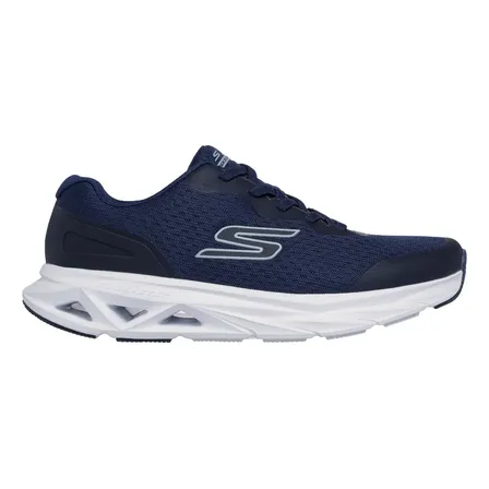 Tênis Masculino Glide-step Vortex Skechers Azul Escuro Lisa 40 Br