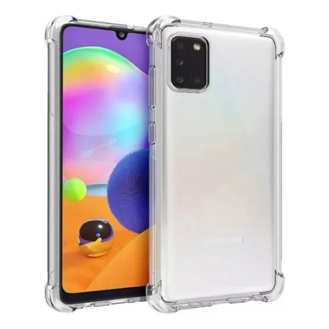 Funda Transparentea01 A11 A21s A31 A51 A71 + Vidrio Templado
