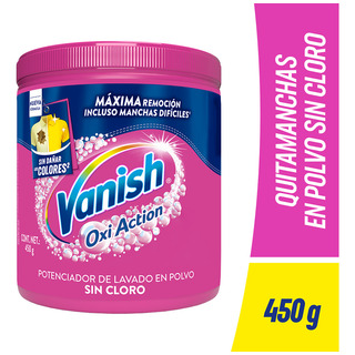 Vanish® Quitamanchas En Polvo Para Ropa De Color De 450 G Vanish® Quitamanchas En Polvo Para Ropa De Color De 450 G