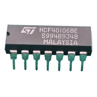 5x Circuito Integrado Cd40106 = Hcf40106be = Hcf40106 St 5x Circuito Integrado Cd40106 = Hcf40106be = Hcf40106 St