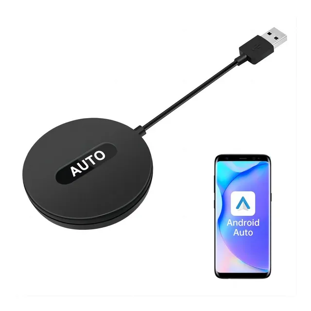 Adaptador Android Auto Inalámbrico Dongle Bluetooth De Usb