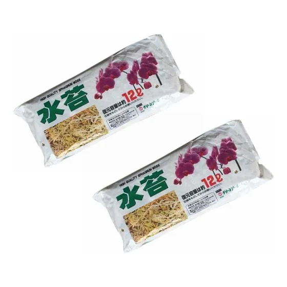 2×abono Musgo Sphagnum Musgo Sphagnum