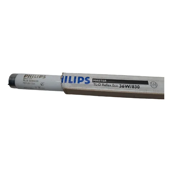 Tubo Fluor 36w Philips T8 El Fino # Cálido 3000k (pack De 5)
