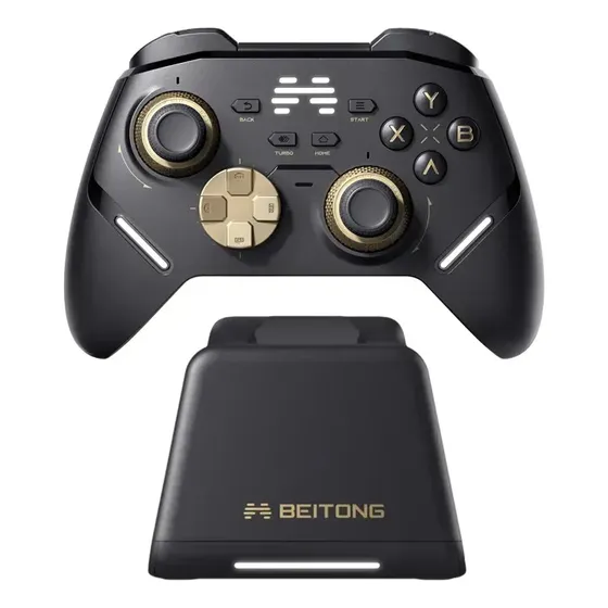 Controle Sem Fio Beitong Kp40 Elite Com Base Carregadora