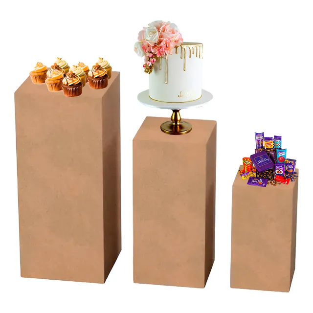 Mobiliario Mdf  Pack Cubos Decorativos Para Fiesta Eventos