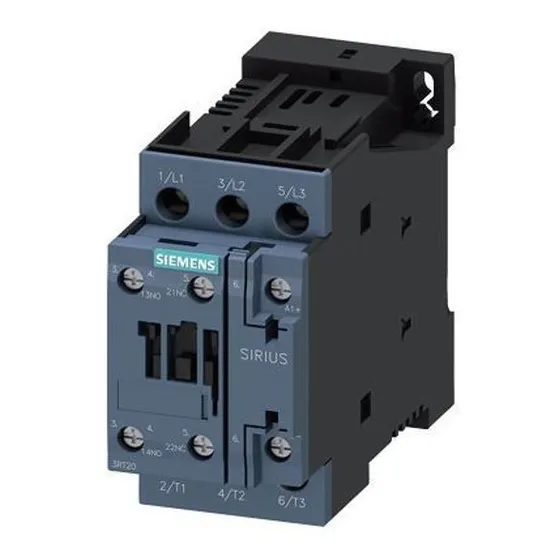 Contactor 3rt2026, 25a Ac-3, 11kw/400v Bobina 220v, S0 1na+1