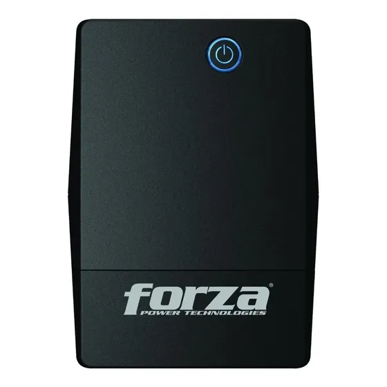 Estabilizador de tensión Forza NT Series NT-1002A 1000VA entrada y salida de CA negro | Cuotas sin interés