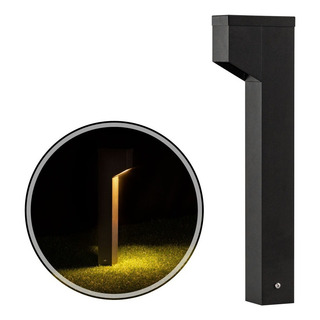 Poste Balizador Luminária Jardim 1 Foco Pra Gu10 Mr11 St2766 Cúpula Preto Starlumen Poste Balizador Luminária Jardim 1 Foco Pra Gu10 Mr11 St2766 Cúpula Preto Starlumen
