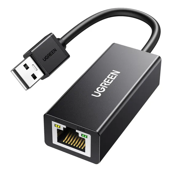 Adaptador De Red Usb Para Pc Y Notebook Usb 2.0 10/100 Rj45