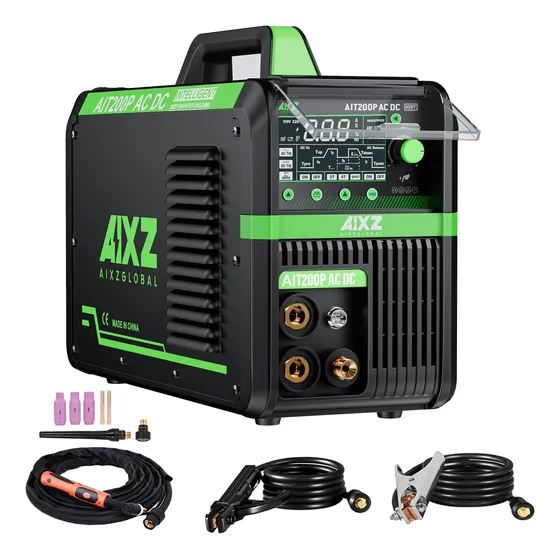 Soldadora Inversora Hf Tig Aluminium &tig Pulso&tig&mma 200a