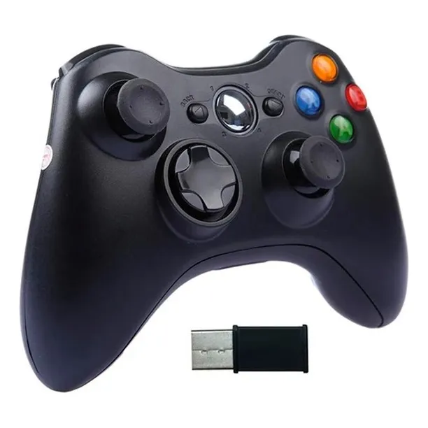 Joystick Para Pc Xbox360 Ps3 Android Bluetooth Receptor Usb 