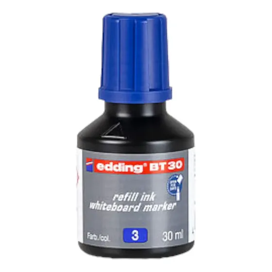 Tinta Pizarra Edding Bt30 30 Ml. Color Azul | Cuotas sin interés