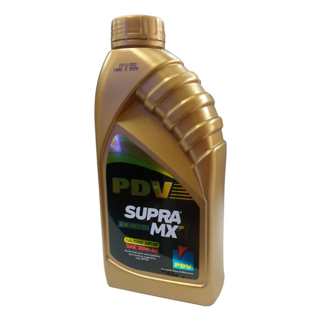 Aceite Pdv 20w50 Semisintetico Supra Mx