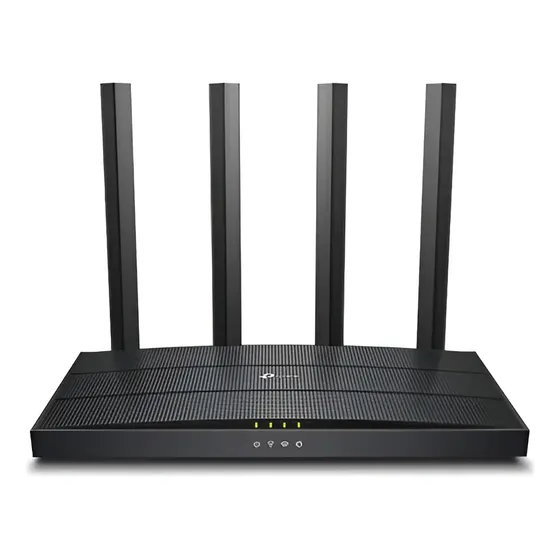 Router Inalambrico Tp-link Archer Ax12 Ax1500 Wi-fi 6 Doble Color Negro