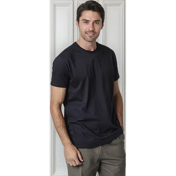 Remera Pampero Premium Algodón Peinado Lisa 24/1 Jersey