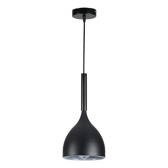 Lámpara Colgante De Techo E27 Estilo Hierro Vintaje Premium Color Negro
