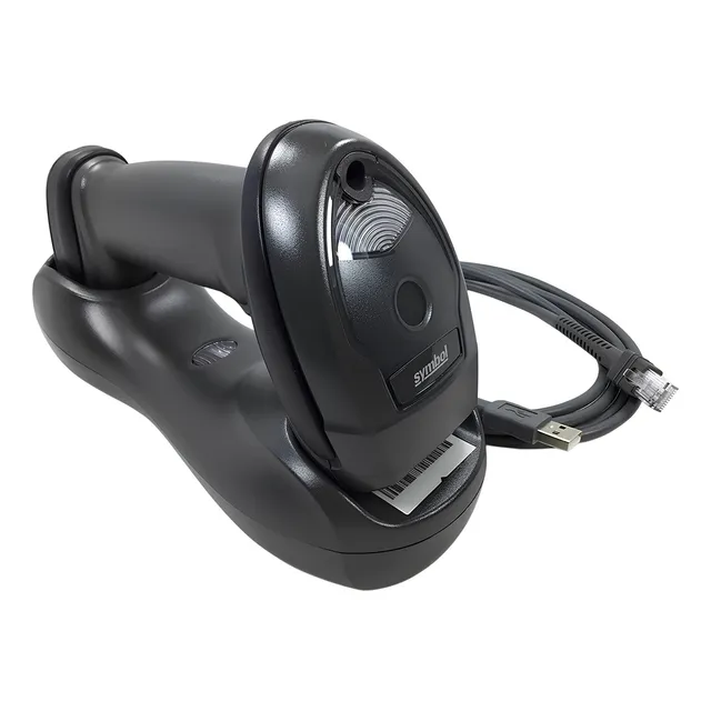 Lector de código de barras Zebra Symbol LI4278 USB 1D Negro Escáner